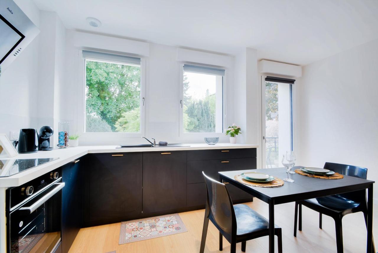 Appartement Balcon Garage Centre Gare Nancy Buitenkant foto